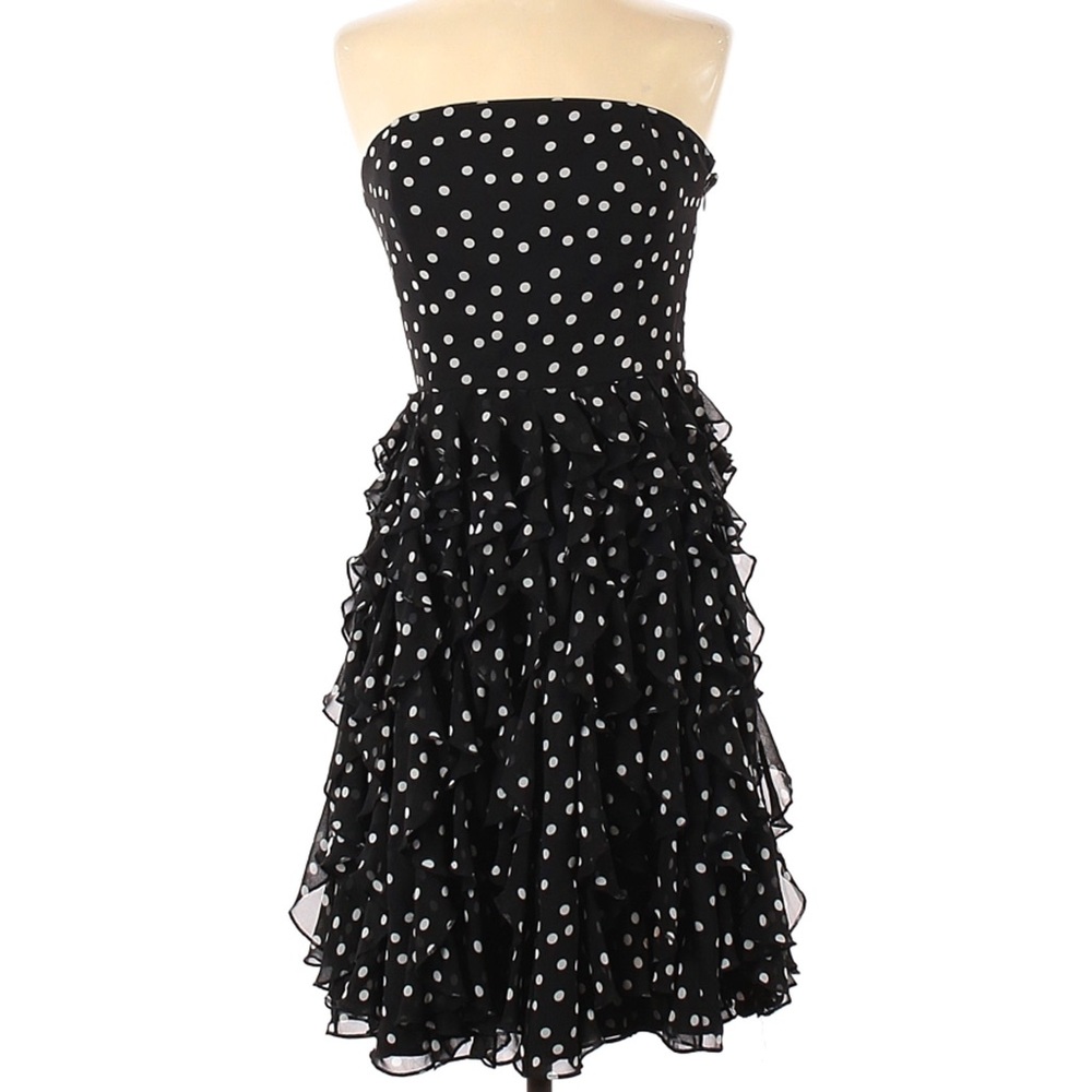 WHBM black cocktail dress size 10